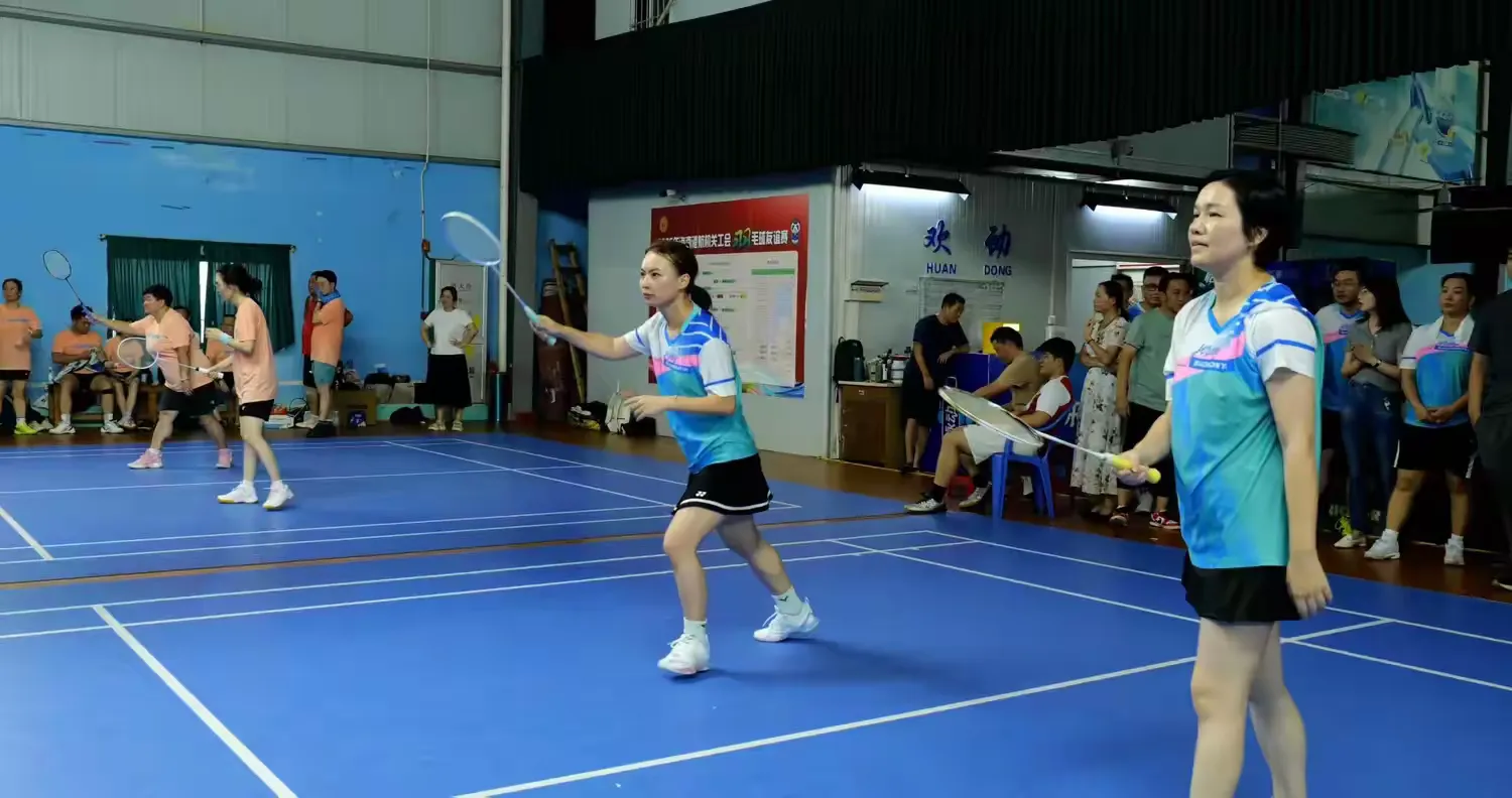 城投集團2025年職工文體活動暨第一屆“城投集團杯”羽毛球團體賽第二日A、B組循環(huán)賽
